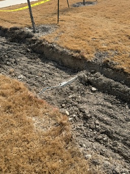 Concrete retaining walls in resiel Texas for oncor power transfer station